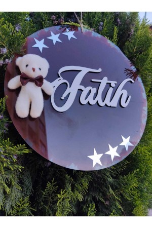 kapı süsü (şeffaf pleksi 30x30 cm)