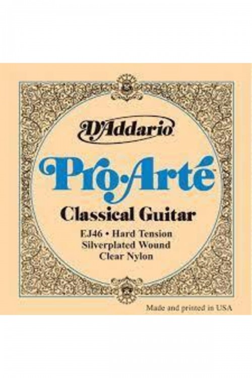 Klasik Gitar Teli- Daddario Ej 46 Hard Tansion