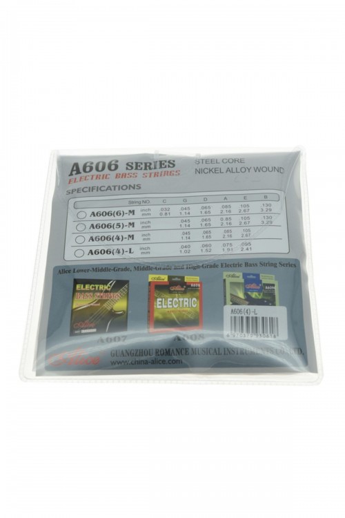 Medium 4 Telli Bas Gitar Tel Seti A-606-4