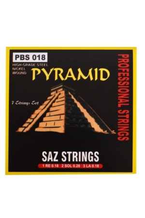 Pbs18 Kısa Sap Saz Teli 018