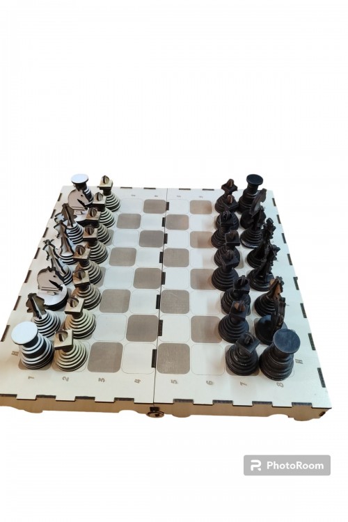 Satranç Ahşap (DEMONTE KENDİN YAP)