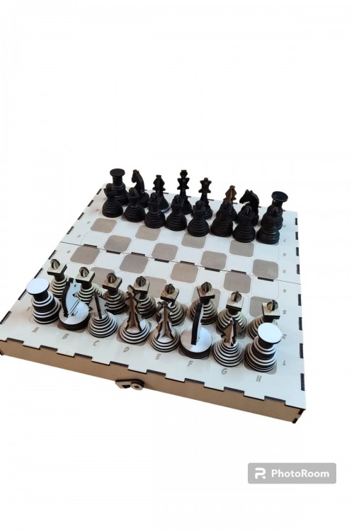 Satranç Ahşap (DEMONTE KENDİN YAP)