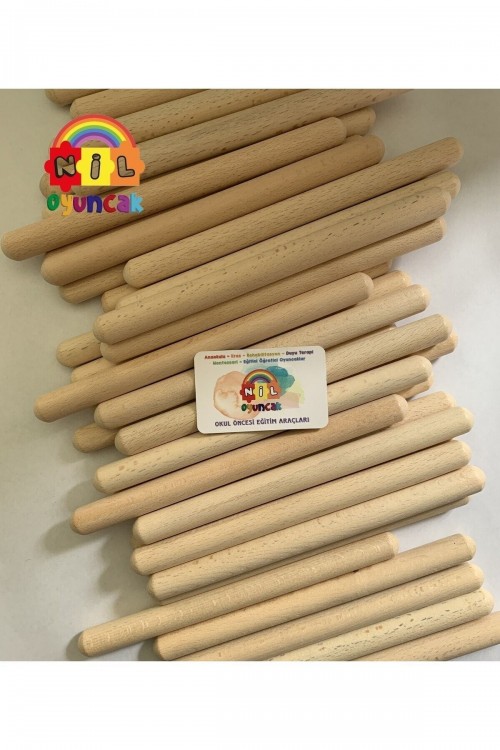 16 Çift Ritim Çubuk Seti (32 Adet) Ritim Çubuğu