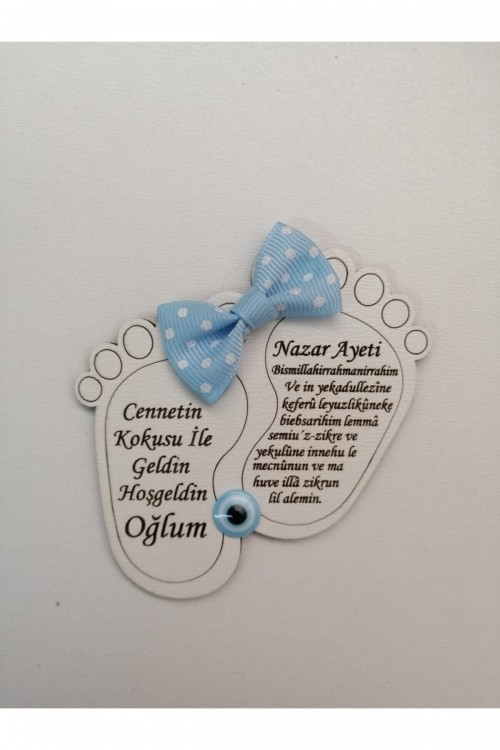 Bebek Magnet Bebek Doğum Hediyelik Bebek Ayak Modeli (25 Adet)