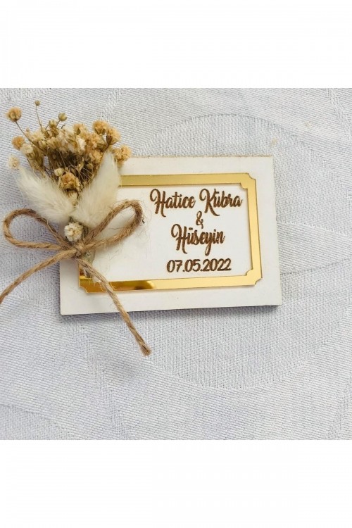 20 Adet Kişiye Özel Magnet Kuru Çiçekli Düğün Nikah Nişan Söz Kına Hediyelikleri 20 Adet Kişiye Özel Magnet Kuru Çiçekli Düğün Nikah Nişan Söz Kına Hediyelikleri