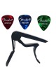 Gitar Kaposu Fc-75 Guitar Capo + 3 Adet Fender Medium Picks Pena