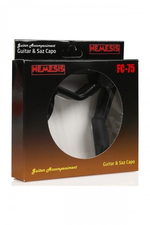 Gitar Kaposu Fc-75 Guitar Capo + 3 Adet Fender Medium Picks Pena