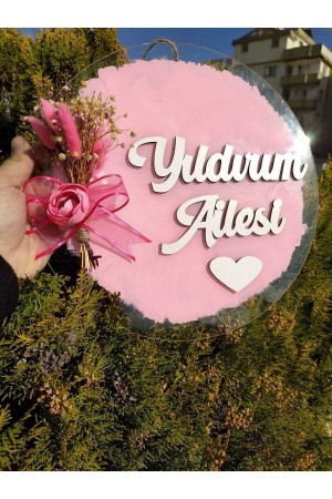 kapı süsü isme özel (30x30)