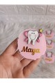 Diş Buğdayı Kız Bebek Için Pleksi Magnet Hediyelik(10 ADET) Diş Buğdayı Kız Bebek Için Pleksi Magnet Hediyelik(10 ADET)