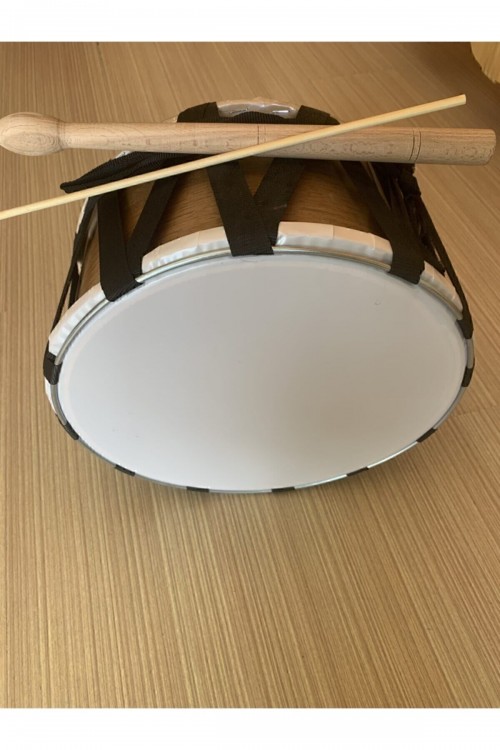 Çocuk Davulu 30 Cm Renk Değişiklik Gösterebilirgerçek Malzemeden Yapılmıştır(ANAOKULU İÇİN İDEALDİR)