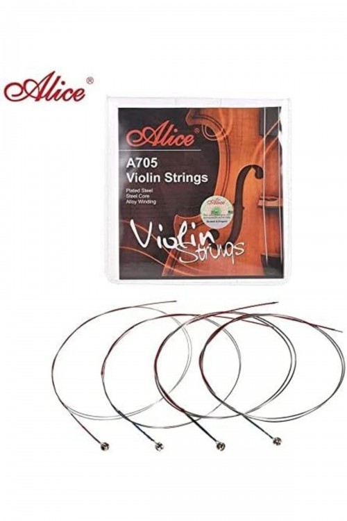 A-705 Takım Krom Keman Teli - Normal Tansion Chrome