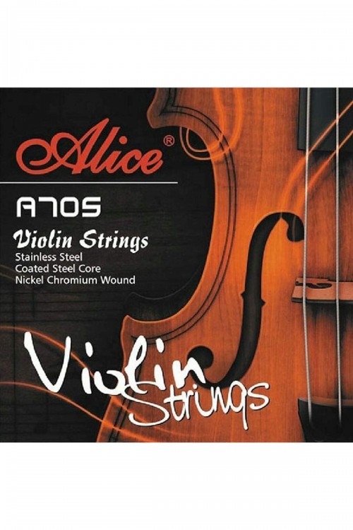 A-705 Takım Krom Keman Teli - Normal Tansion Chrome