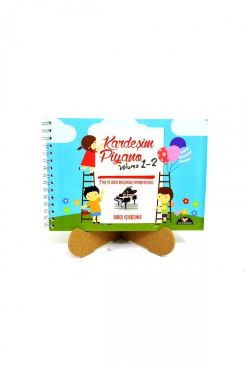 Kardeşim Piyano 1-2 Birol Işıkdemir ( 7 Yaş Ve Üzeri Başlangıç Piyano Metodu )