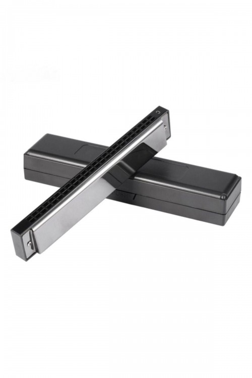 24c Metal Mızıka-özel Kutulu 24 Delik Chromatic Harmonika