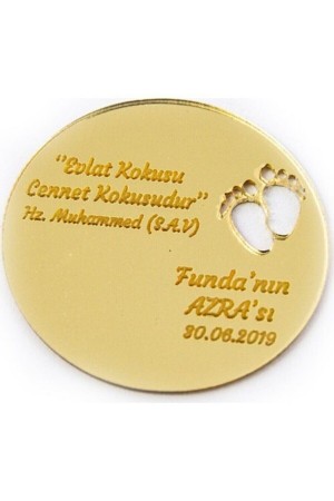 Home Yeni Dogan Magnet Pleksi Gold Renk 30 Adet.