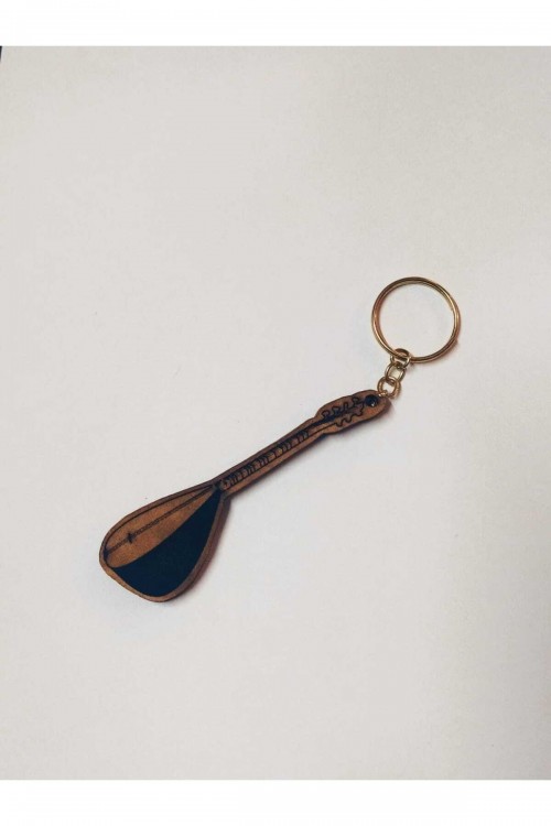 Bağlama Anahtarlık Minyatür Mızrap Hediyeli