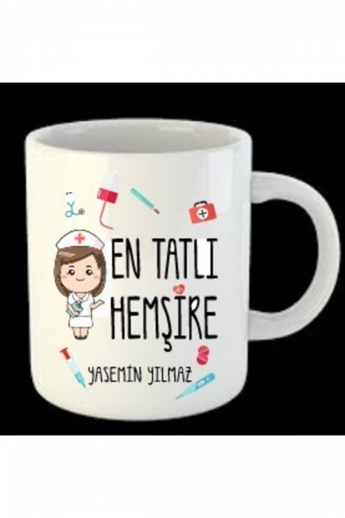 Hemşire Kupa Bardak Isme Özel