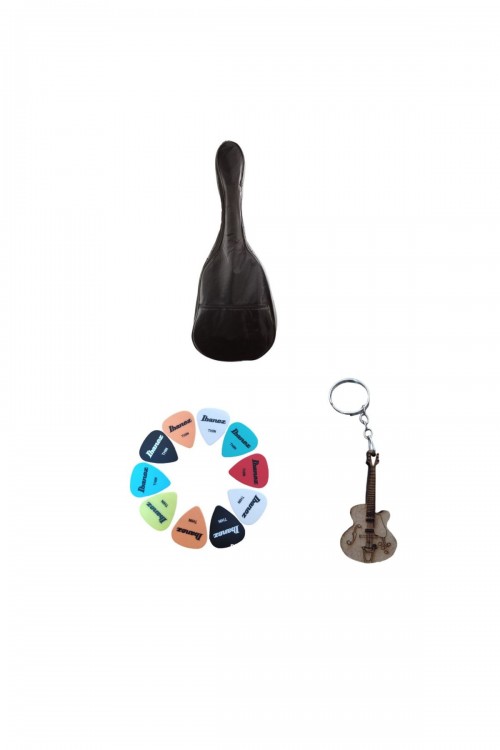 Gitar Kılıfı (10 Adet Pena+anahtarlık Hediye)