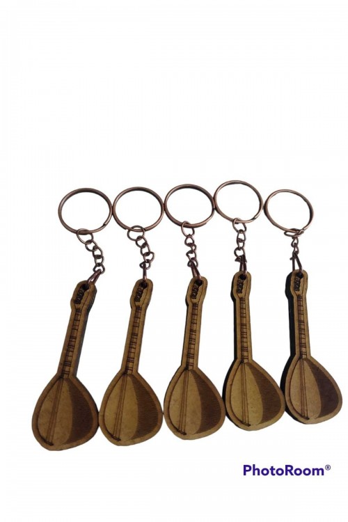 Bağlama Anahtarlık 5 Adet