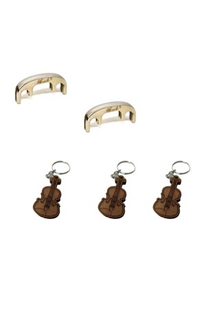 Keman Susturucu 2 Adet 3 Adet Anahtarlık