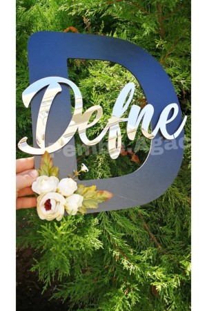 Harfli Bebek Çocuk Kapı Süsü - Nişan Kına Nikah Düğün Arka Plan