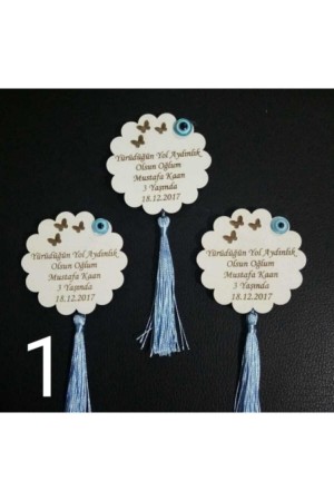 Ahşap Bebek Magneti Doğum Günü Hediyeliği 20 Adet