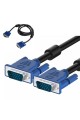 Vga Kablosu Ekran Lcd Monitör Projeksiyon Bağlantı Kablosu - Çift Filtreli - 1.5 Metre Vga Kablosu Ekran Lcd Monitör Projeksiyon Bağlantı Kablosu - Çift Filtreli - 1.5 Metre