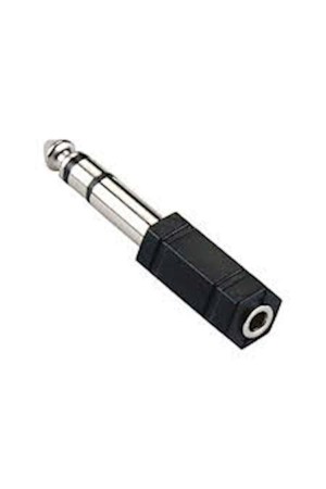 Stereo Jak 3.5mm To 6.3mm Dönüştürücü Plug Ses - Kulaklık -