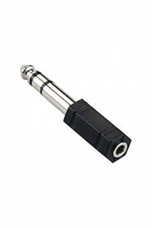 Stereo Jak 3.5mm To 6.3mm Dönüştürücü Plug Ses - Kulaklık -