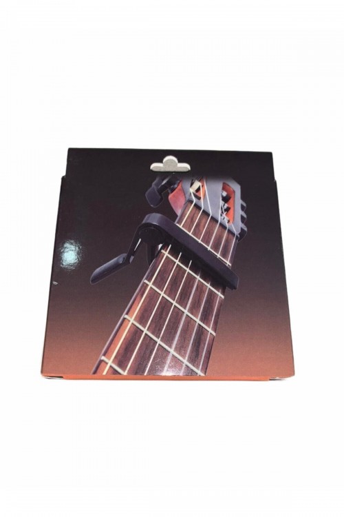 Gitar Ve Bağlama Kaposu Fc-75 Capo + 3 Adet Fender 351 Thin Picks Pena