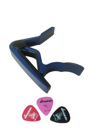 Gitar Ve Bağlama Için Kapo Metal