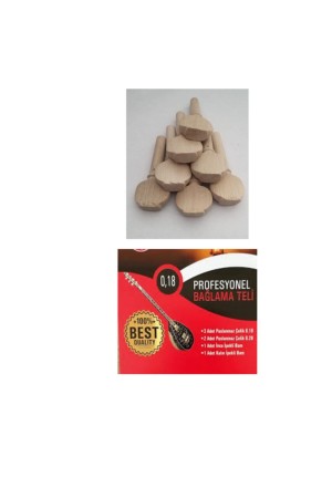 Ahşap Burgu (0,18 (kısa Sap) Tel Hediye