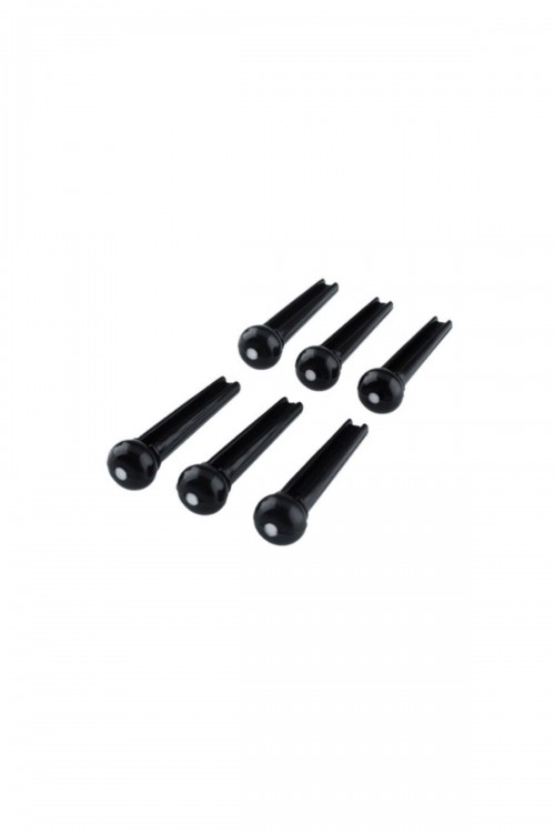 Gitar Aksesuar Akustik Pimi Siyah 6'li Gatpa6bk