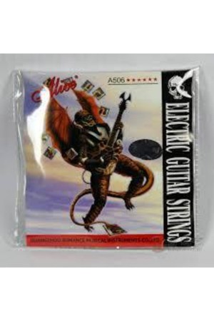 A-506 Model 10-46 Numara Elektro Gitar Tel + Pena